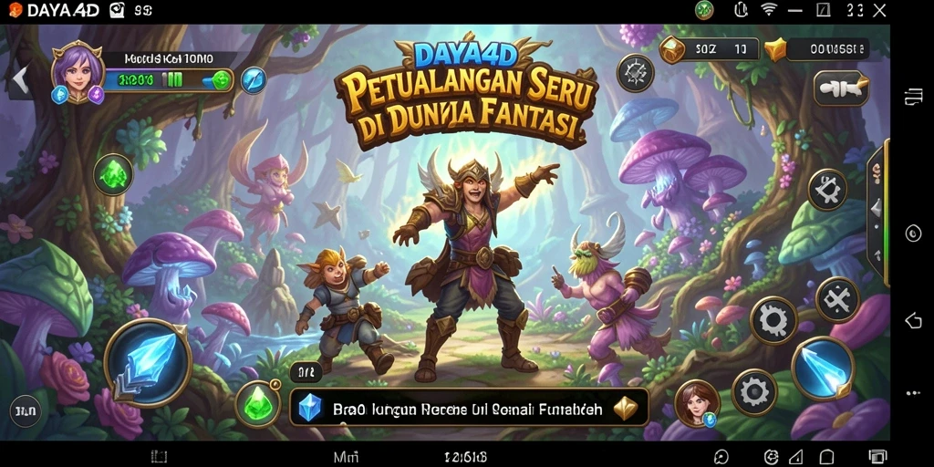 Screenshot dari gameplay petualangan seru di DAYA4D.