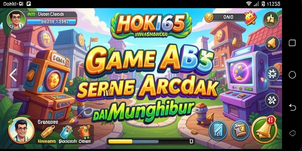 Screenshot utama HOKI65 menunjukkan gameplay seru dari permainan Arcade.
