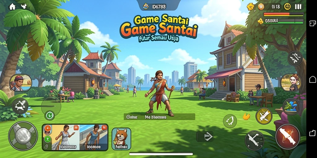 Screenshot ID6788 menampilkan gameplay yang ceria dan menyenangkan.