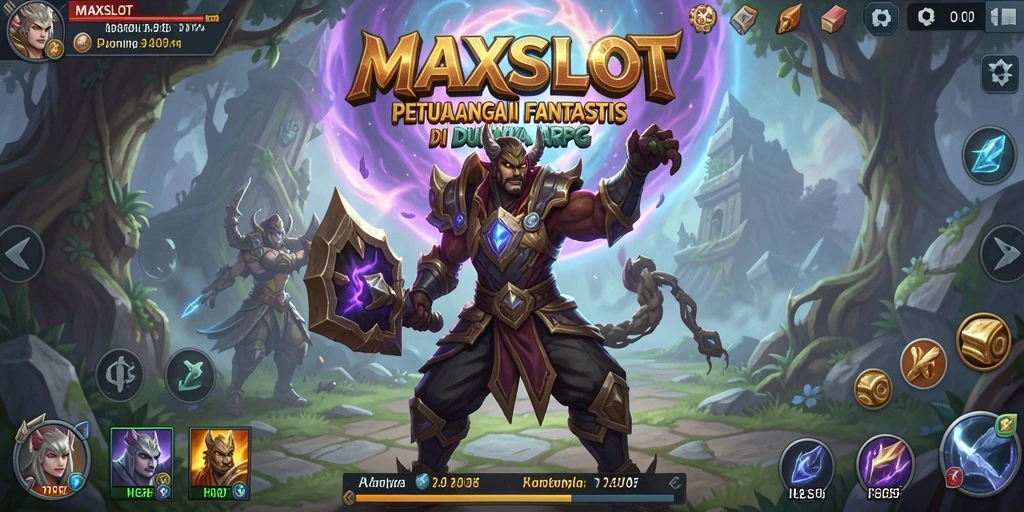 Tampilan gameplay seru dalam MAXSLOT di dunia ARPG yang menantang.