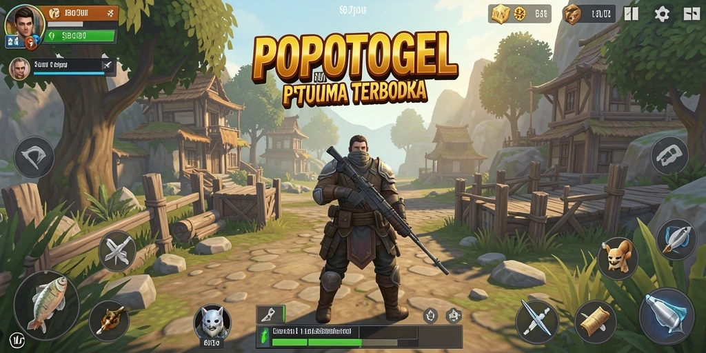 Tampilan gameplay seru dari dunia terbuka POPOTOGEL.