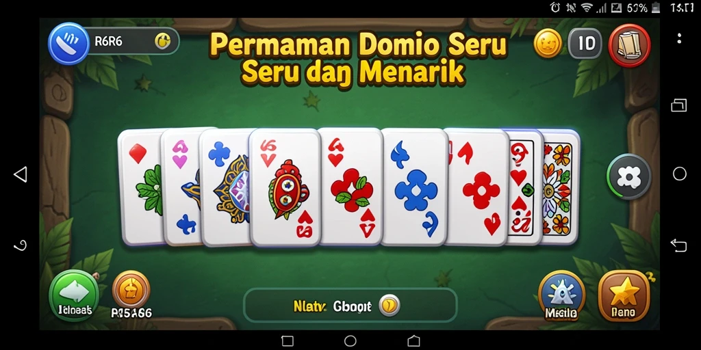 Tampilan gameplay menarik dari R6R6 dengan Domino yang seru.