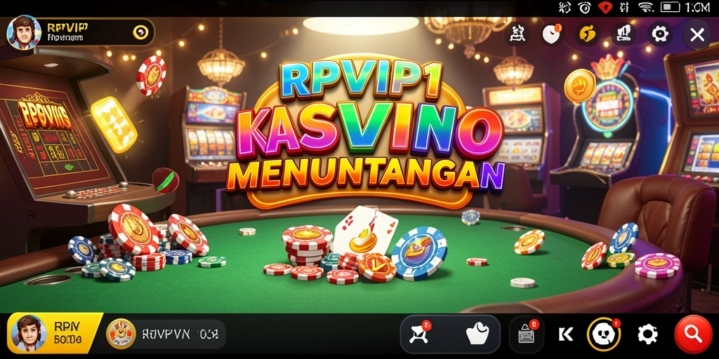 Screenshot RPVIP1 menampilkan gameplay Kasino yang menarik.