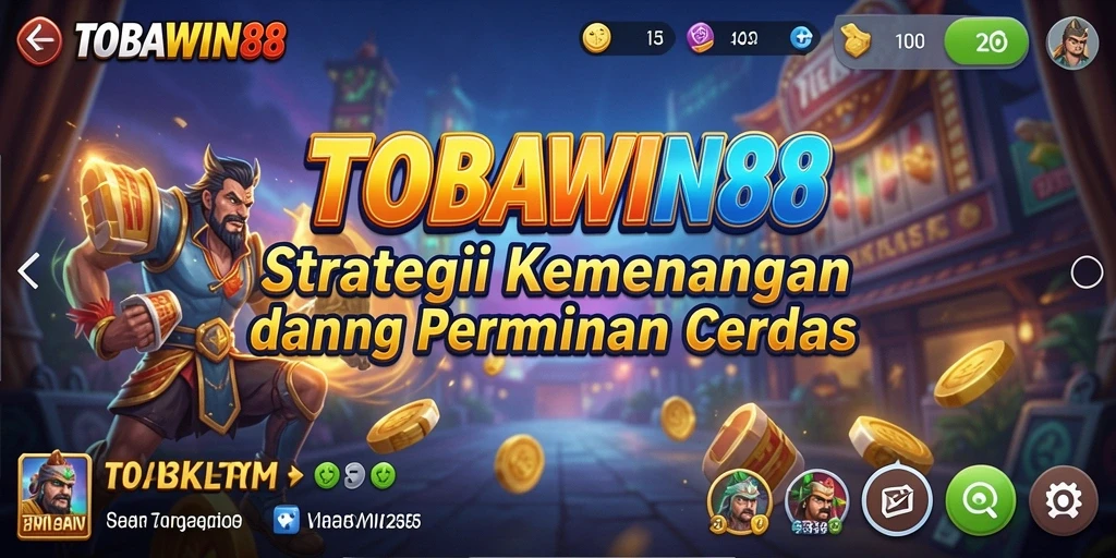 Screenshot utama TOBAWIN88 menampilkan gameplay menegangkan dengan strategi yang mendalam.
