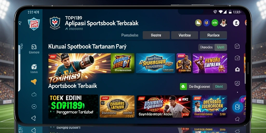 Screenshot gameplay Sportsbook yang menarik dari TOPI189.