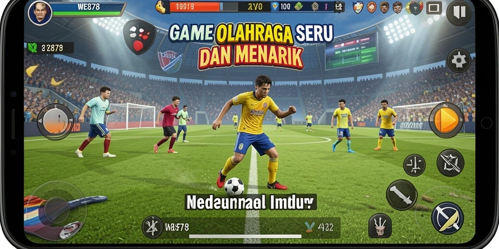 Tampilan aksi seru dalam <strong>WE878</strong> saat bertanding di lapangan.